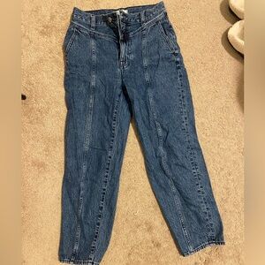 Madewell Size 25 Balloon Style (wide leg) Jeans
